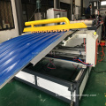 Machine de fabrication de carreaux de toit ondulé en plastique à vente chaude